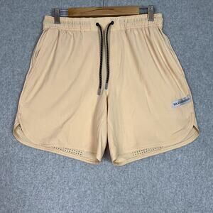 Legends Shorts Mens M Khaki Beige Luka 7" Linerless Short